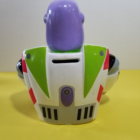 Disney/Pixar space ranger bank buzz lightyear ceramic 8 in. - Picture 5 of 9